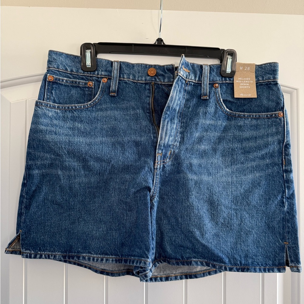 Madewell Classic Blue Jean Shorts